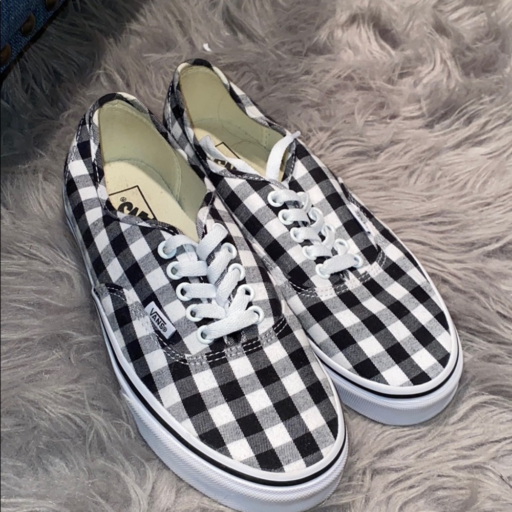 Checkered vans